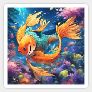 Swimming Stars Magnet